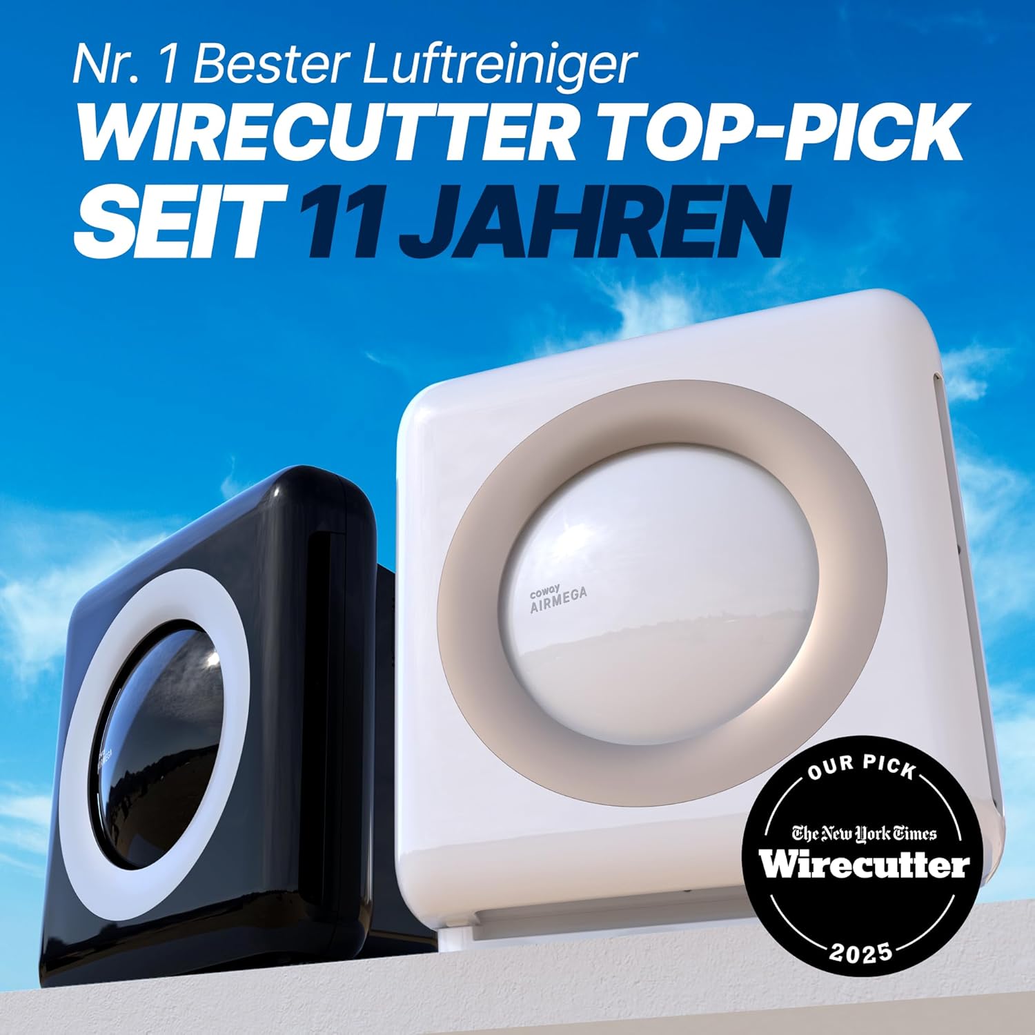 Luftreiniger AP-1512HH mit Aktivkohlefilter CADR 421 m³/h für Räume bis 109 m² und ECO Modus