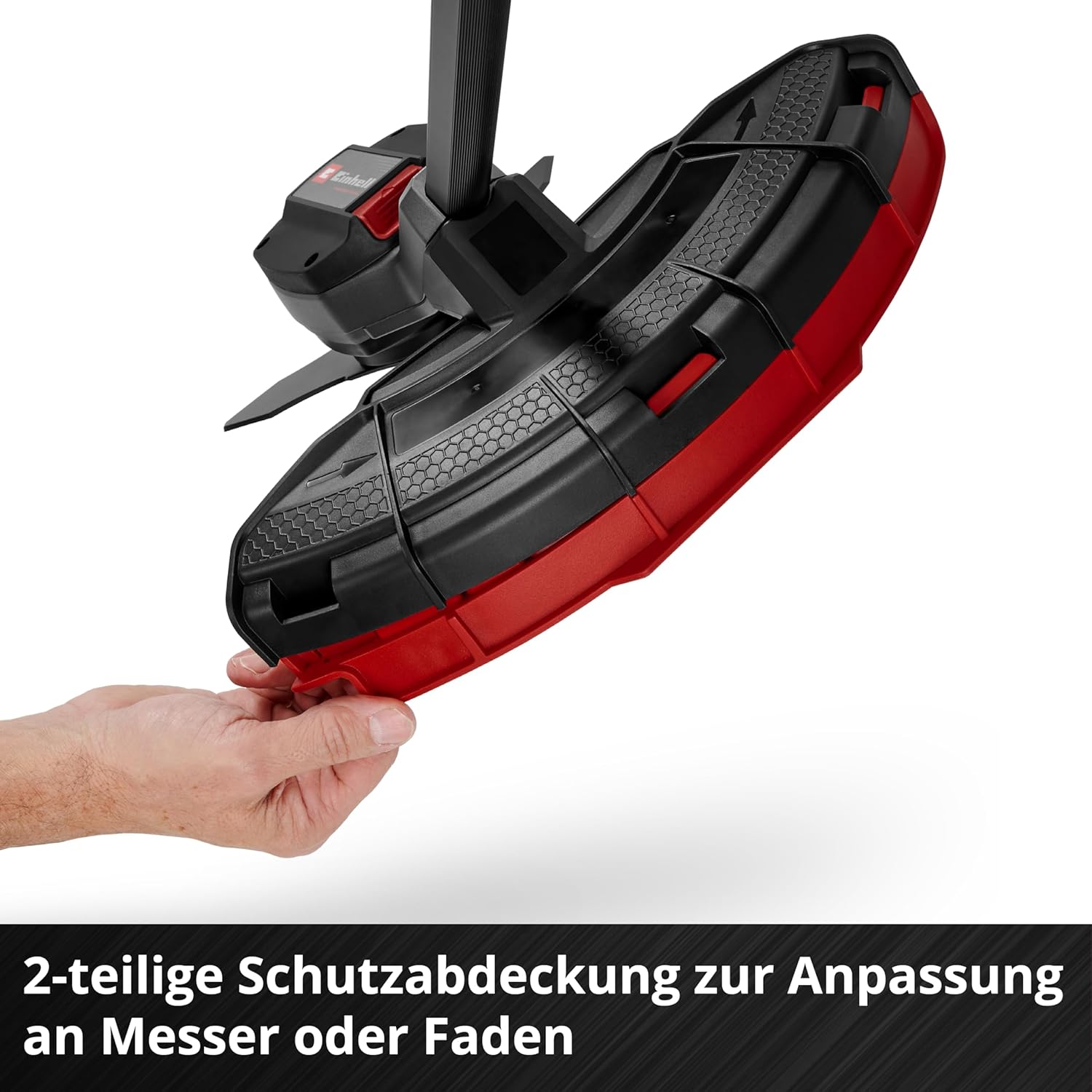 Akku-Sense GP-BC 36/430 Li BL 43 cm Schnittbreite 36 V Brushless Doppelfaden 3-Zahn-Messer ohne Akku