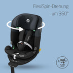 Kindersitz 360 Grad drehbar Emerald 360 S i-Size 40–150 cm ISOFIX 4 Liegepositionen G-CELL Seitenaufprallschutz