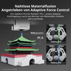 3D Drucker Kobra X Multi Color 600 mm/s FDM Drucker mit 4 Farben Fernsteuerung und adaptiver Extrusion