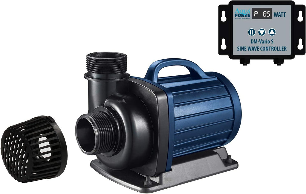 Teichpumpe regelbar DM-22000 Vario S 22000 l/h 7,5 m Förderhöhe 70-200W externer Controller für Teichfilter