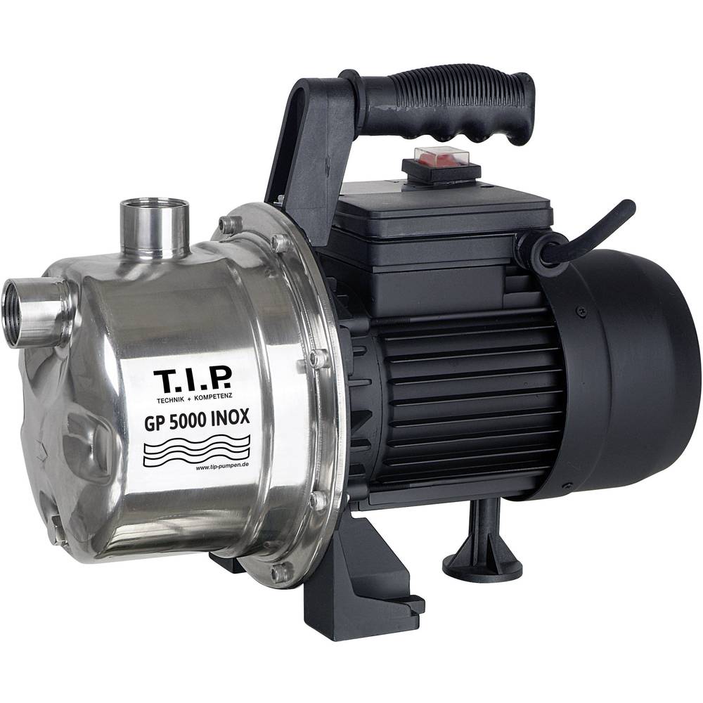 Gartenpumpe Edelstahl GP 5000 INOX 1200W 5000 l/h 45 m Förderhöhe 4,5 bar selbstansaugend Jet-System