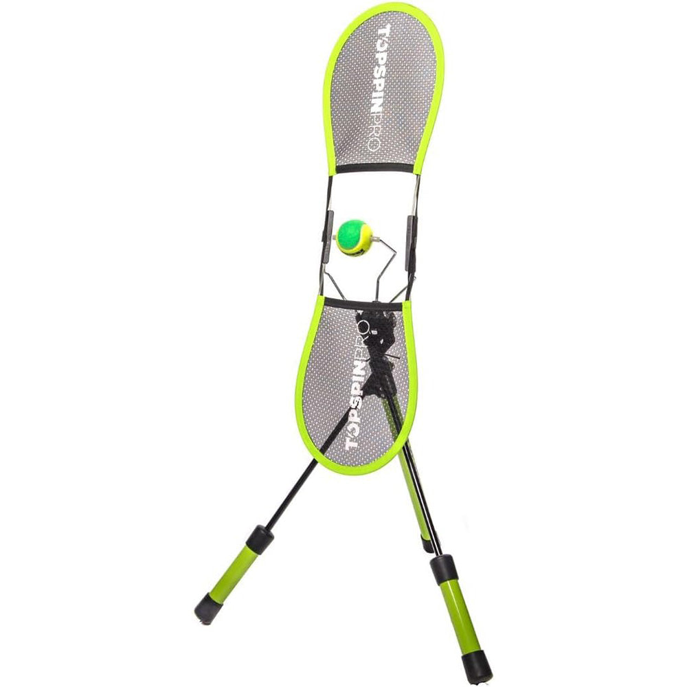 Tennis Trainingsgerät Topspin verstellbar für Grundschläge und Techniktraining