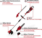 Akku Multifunktionswerkzeug 4 in 1 GE-LM 36/4in1 Li-Solo Heckenschere Kettensäge Trimmer Motorsense Power X-Change