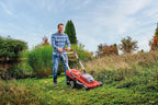 Akku-Rasenmäher RASARRO 36/42 Kit 36V 42 cm Schnittbreite für bis zu 725 m² Brushless Motor mit 2x 5,2 Ah Akku und Twincharger