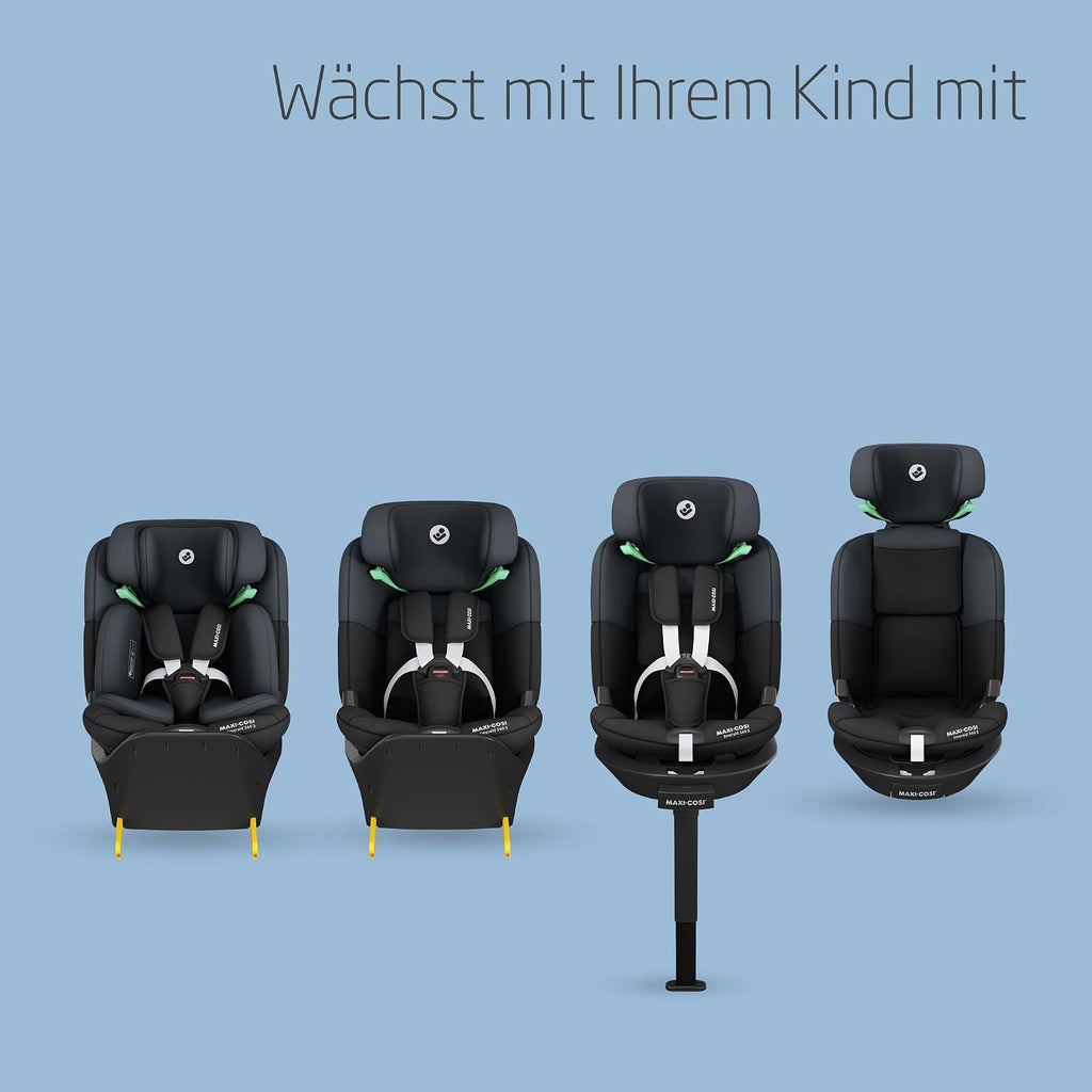 Kindersitz 360 Grad drehbar Emerald 360 S i-Size 40–150 cm ISOFIX 4 Liegepositionen G-CELL Seitenaufprallschutz