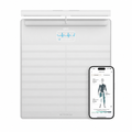 Vernetzte Personenwaage Körperzusammensetzung Body Scan WLAN BIA Körperfett Muskelmasse Wasseranteil EKG segmentale Analyse 6-Kanal