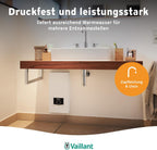 Elektrischer Durchlauferhitzer 21 kW 400 V 8 l/min digitale Temperaturregelung IP25 wandmontiert Modell 0010023778