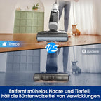 Nass Trockensauger Floor One Stretch S6 180° Flachdesign 13 cm Höhe Selbstreinigung 85°C 40 Minuten Laufzeit Hartböden