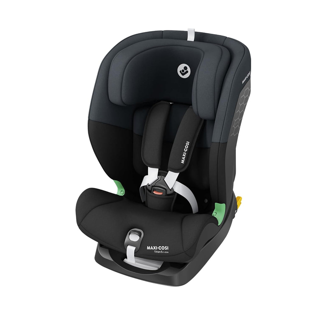 Kindersitz i-Size Titan S ISOFIX Gruppe 1/2/3 76–150 cm 15 Monate bis 12 Jahre 5 Sitzpositionen 5-Punkt-Gurt