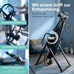 Inversionsbank klappbar SP-INV-1100-B Schwerkrafttrainer Rückenstrecker 4 Winkel bis 135 kg