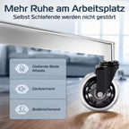 Ergonomischer Bürostuhl Drehstuhl CS BLK 150 kg 4D Armlehnen Lendenstütze Kopfstütze Mesh 65x70x130 cm