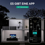 Energiespeicher B2500D für Balkonkraftwerk LiFePO4 Akku 2240Wh 6000 Ladezyklen erweiterbar IP65 MC4-kompatibel