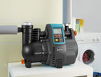 Hauswasserautomat 5000/5E LCD 5000 l/h 1300 W 230 V Druckpumpe mit LC-Display Trockenlaufschutz Edelstahl