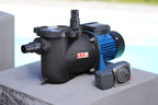 Poolpumpe mit Vorfilter SPP 600 FT 13000 l/h Fördermenge für Pools bis 40 m³ 600 W selbstansaugend mit Timer