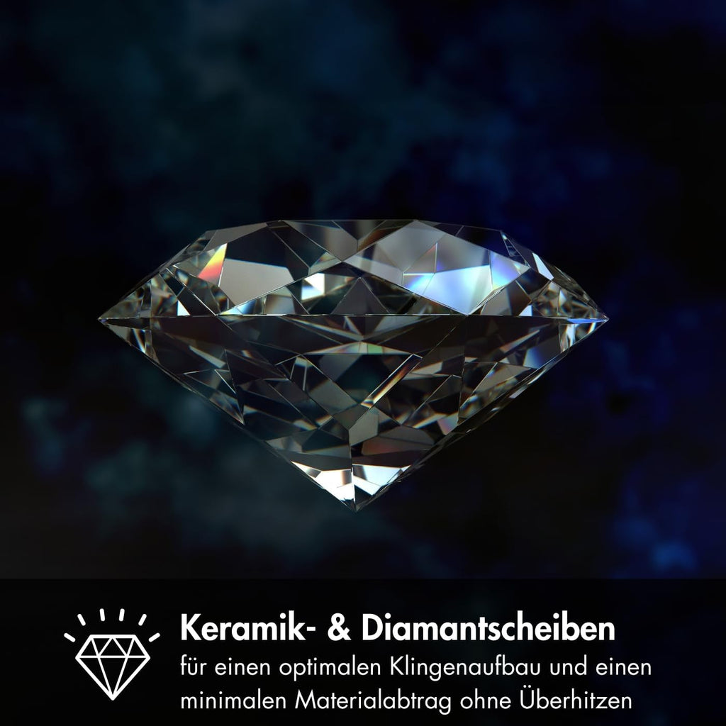 Elektrischer Messerschärfer CX125 3 Stufen 15° Schleifwinkel Diamantbeschichtung für Küchen- und Gewerbemesser