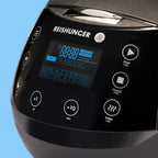 Digitaler Reiskocher und Dampfgarer Multikocher 1,5 L 12 Programme Warmhaltefunktion Timer Keramik Innentopf