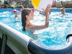 Aufstellpool Rahmenpool rechteckig 549 x 274 x 132 cm Ultra XTR 26356 mit Sandfilterpumpe Leiter Abdeckung