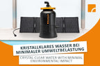 Pool Solarfilteranlage FXS38 040603 mit 4500 l/h Filterpumpe 80 W PV Panel und Filter Balls für Pools bis 19000 L