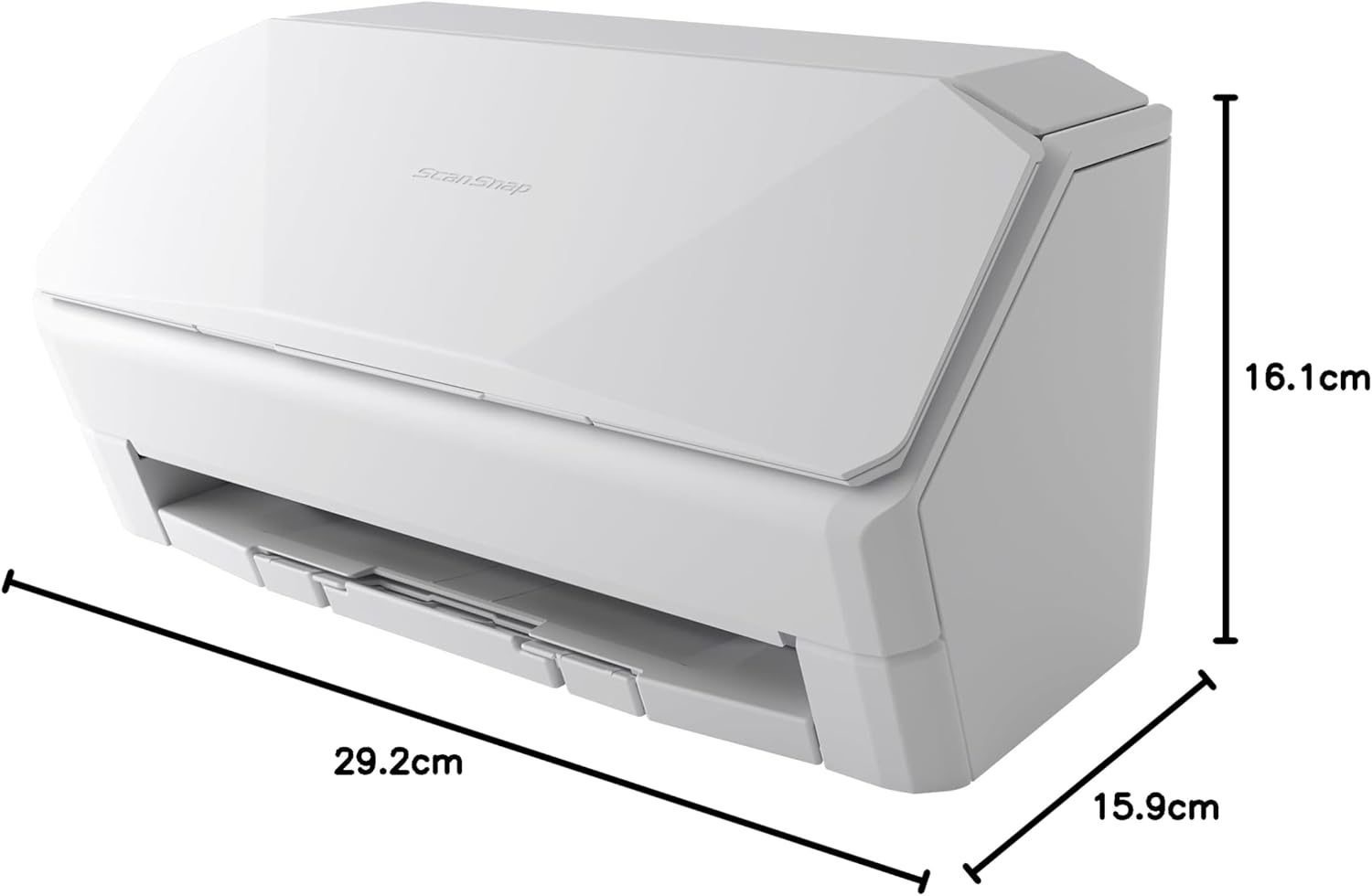 Dokumentenscanner iX2500 A4 Duplexscanner 45 Seiten/Min 600 dpi WLAN USB Bluetooth mit 100-Blatt-ADF