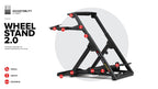 Rennlenkrad Ständer Wheel Stand 2.0 klappbar mit verstellbarer Halterung für Lenkrad und Pedale
