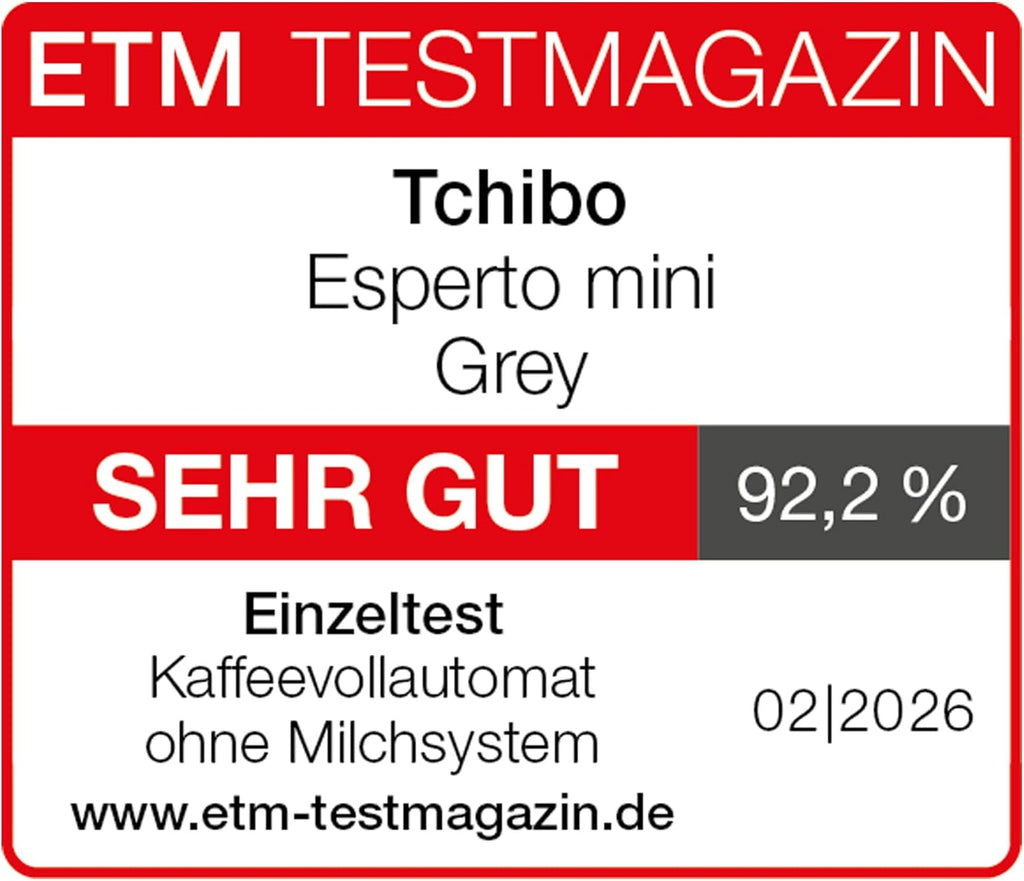 Kaffeevollautomat Esperto mini MSA23107 Espresso und Caffè Crema Bohnenmaschine 16 cm Breite 1,1 L Wassertank