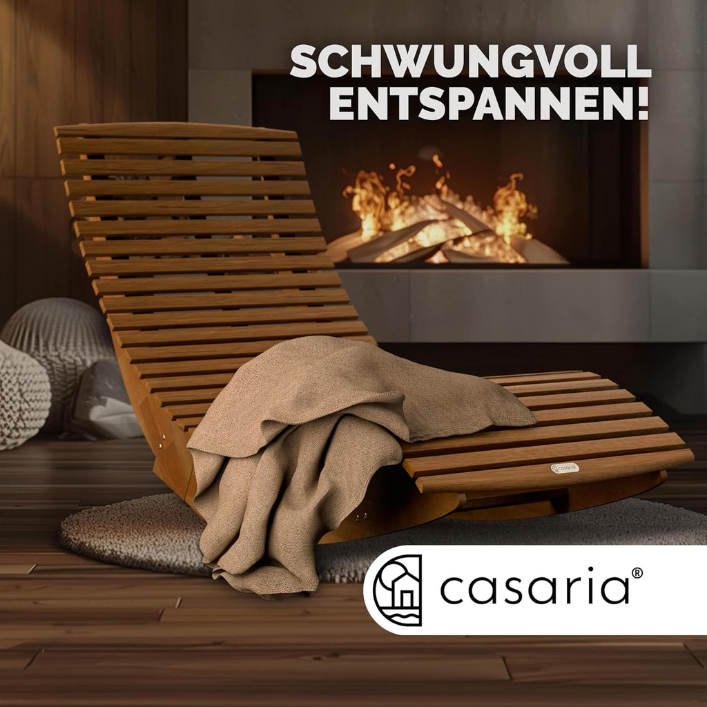 Sonnenliege klappbar Akazienholz 195x60 cm wetterfest 160 kg belastbar ergonomisch Gartenliege Relaxliege 2 Stück
