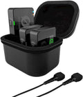 Kabelloses Mikrofon Set WIPRO 2,4 GHz mit 2 Sendern 2 Lavalier-Mikrofonen Timecode 32-Bit Float und Ladecase