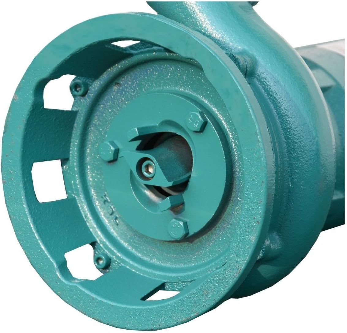 Fäkalienpumpe Tauchpumpe mit Zerkleinerer 1500 W 300 l/min 18 m Förderhöhe 230 V mit 2 Zoll Kupplung und 30 m Schlauch