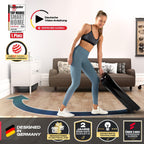 Vibrationsplatte für Ganzkörpertraining VP250 200W 180 Intensitätsstufen Bluetooth 8 Programme