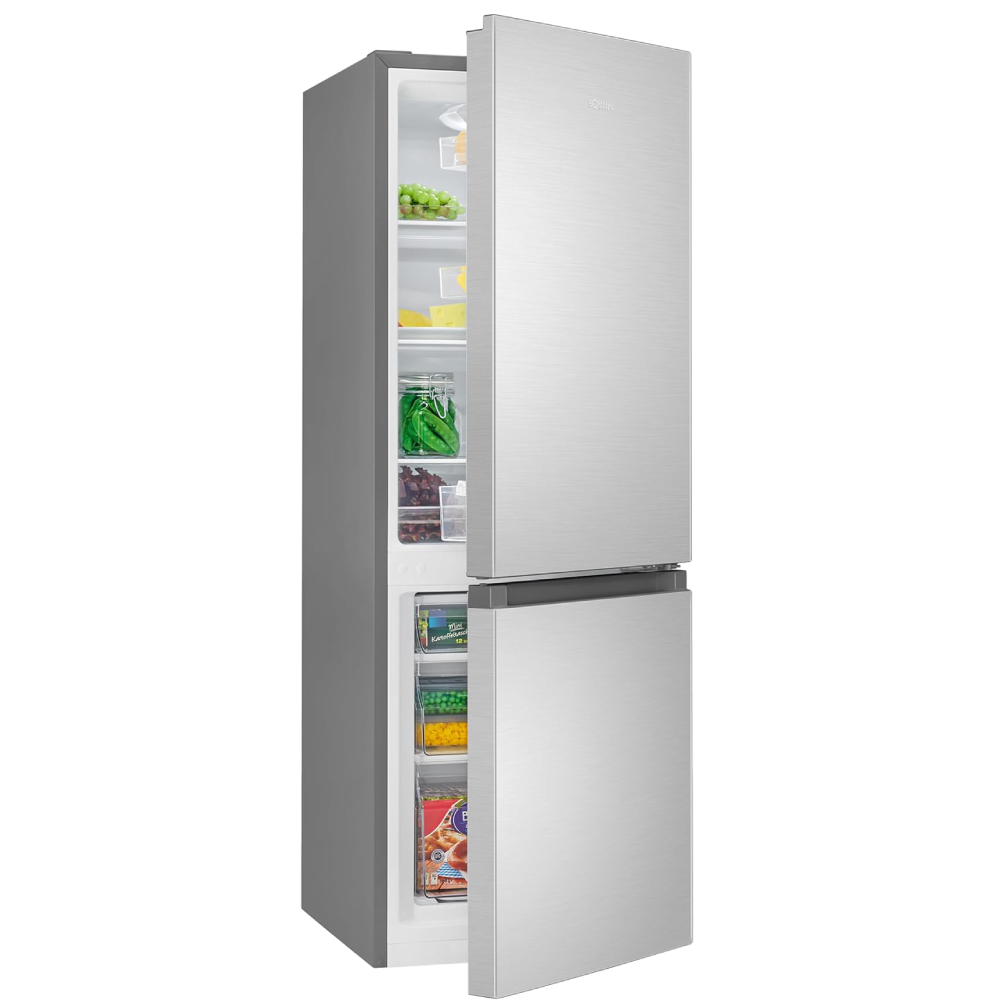 Kühl-Gefrierkombination 175L KG 320.2 143cm Energieklasse E leise 39dB Gefrierfach unten wechselbarer Türanschlag