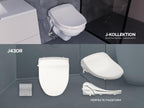 Bidet-Toilettensitz J430R mit Fernbedienung Selbstleerendem Wassertank und Energiesparfunktion