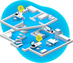 WiFi 6 WLAN Repeater 6000 Tri-Band bis 6000 MBit/s mit 2,5-Gigabit-LAN Mesh WLAN 2,4 GHz und 5 GHz