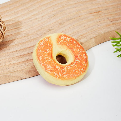 Geschnitzter Holzdessert Donut | Holzfigur | Tischdekoration Ornament | Personalisiertes Geschenk | Lindenholz