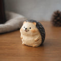 Miniatur Igel Figur Handgeschnitzt Resin Schreibtisch Dekoration Kawaii Ornament
